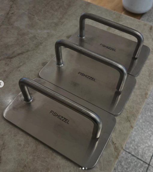 Three Fishizzel cooking fish weights